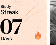 Peach study streak artwork
